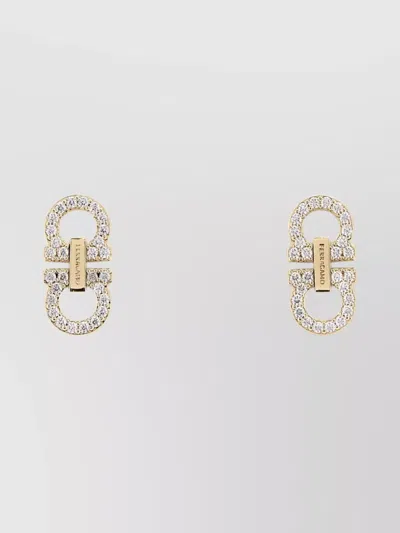 Ferragamo Orecchini In Metallo Decorato  Donna In Gold