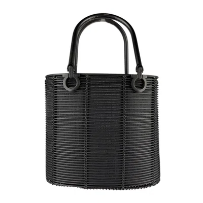 Pre-owned Ferragamo Metal Handbag () In Black