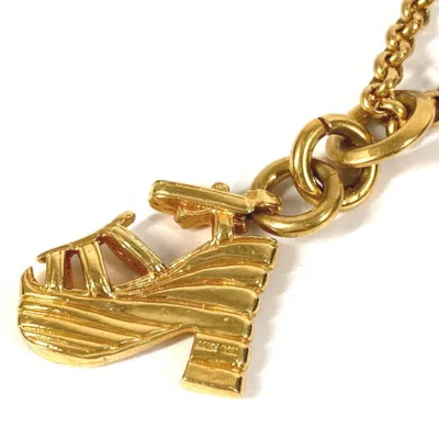 Pre-owned Ferragamo Metal Pendant Necklace () In Gold