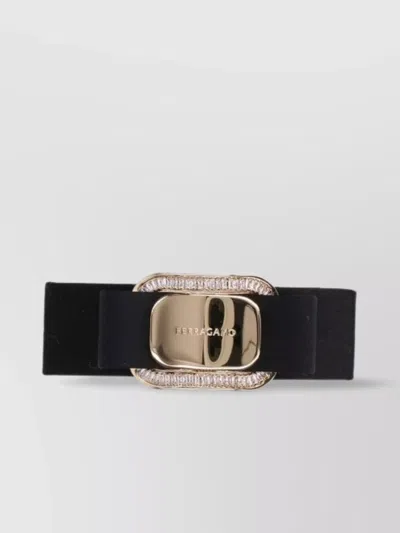 Ferragamo Metallic Rectangle Hair Accessories