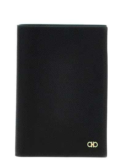 FERRAGAMO MICRO GANCIO PASSPORT HOLDER