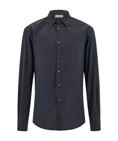 FERRAGAMO MICRO-PATTERNED SHIRT