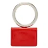 Ferragamo Kartenetui Mit Henkel In Red