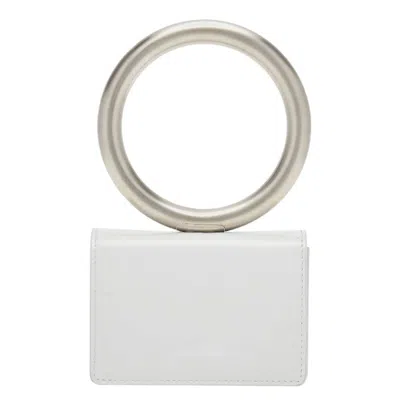 Ferragamo Micro Pouch - Optic White In ["white"]