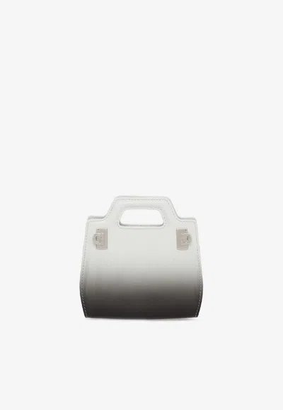 Ferragamo Micro Wanda Crossbody Bag In Monochrome