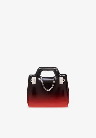 Ferragamo Micro Wanda Crossbody Bag In Multicolor