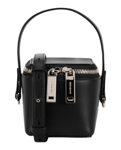 Ferragamo Micro Zip-around Shoulder Bag