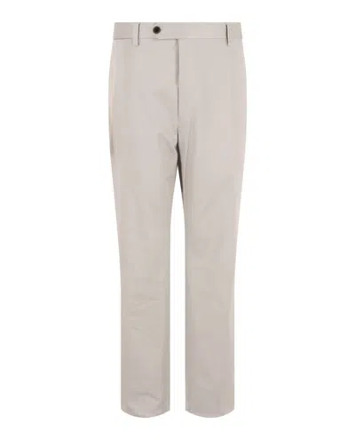 FERRAGAMO FERRAGAMO MID-RISE REGULAR-FIT CHINO PANTS WITH FUNCTIONAL POCKETS