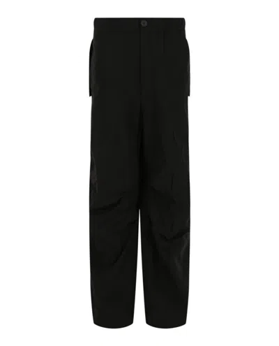FERRAGAMO FERRAGAMO MID-RISE STRAIGHT LEG PANTS WITH FLAP POCKETS