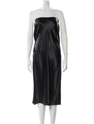 Pre-owned Ferragamo Midi Length Skirt In Blue