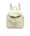Ferragamo Mini Backpack In Neutral