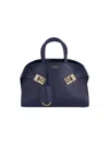 Ferragamo Mini Bag Hug In Blue