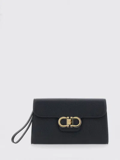 Ferragamo Mini Bag Woman Color Black In Red