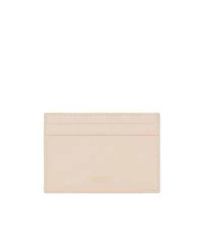 Ferragamo Mini Bow Credit Card Holder In Blue