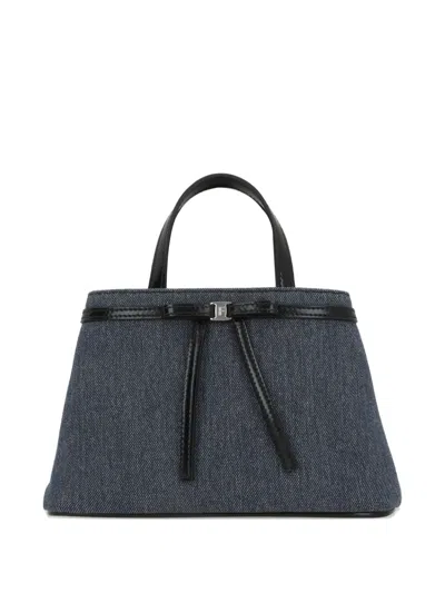 Ferragamo Mini Bow-detail Tote Bag In Pattern