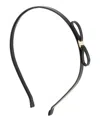 Ferragamo Mini-bow Headband In Black
