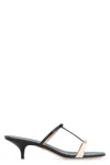 Ferragamo Mini Bow Mule In Black