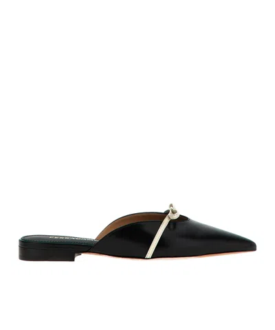 FERRAGAMO MINI BOW MULES