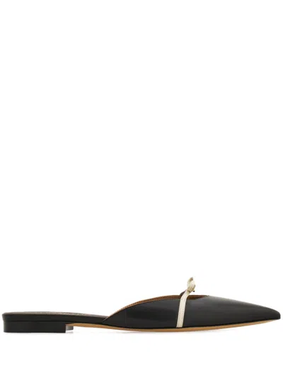 FERRAGAMO MINI BOW MULES