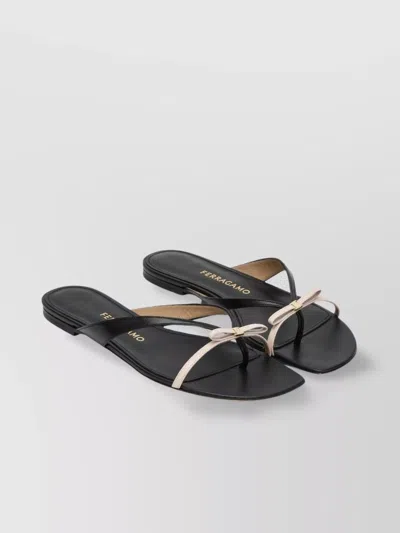 Ferragamo Mini Bow Slide Regular Fit