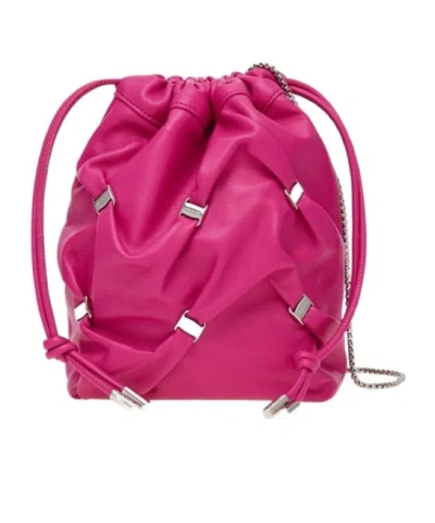 Ferragamo Mini Bucket Bag In Pink