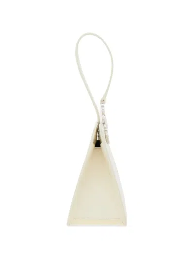 Ferragamo Mini Clutch In White