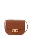 Ferragamo Mini Double Gancini Shoulder Bag