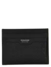 Ferragamo Square Clip In Black