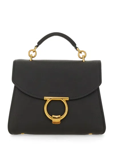 FERRAGAMO FERRAGAMO MINI HOOKS HANDBAG