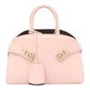 Ferragamo Handbag With Structured Shape And Metal Hardware In Pink