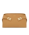 Ferragamo Mini Hug Crossbody Bag In Brown