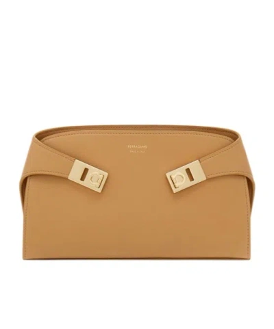 FERRAGAMO MINI HUG SHOULDER BAG