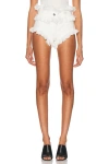 Ferragamo Mini Short In White