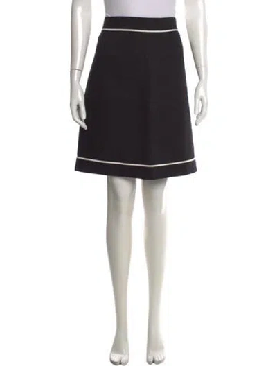 Pre-owned Ferragamo Mini Skirt In Black