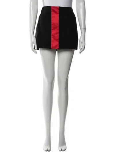 Pre-owned Ferragamo Mini Skirt In Black