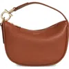 Ferragamo Mini Smile Leather Top Handle Bag