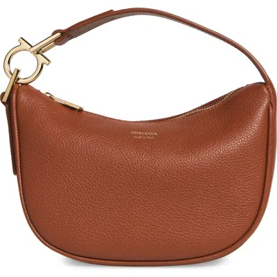 Ferragamo Mini Smile Leather Top Handle Bag