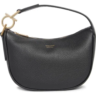 Ferragamo Mini Smile Leather Top Handle Bag
