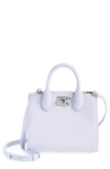 Ferragamo Studio Box Mini Bag In New Lavander