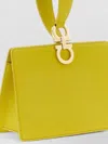 Ferragamo Mini Tote Bag Structured Shape Top Handle