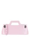 Ferragamo Mini Wanda Leather Top-handle Bag In Pink