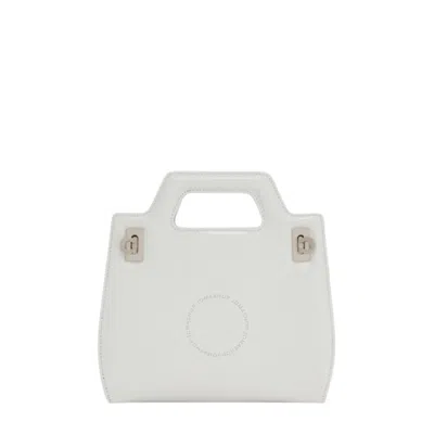 FERRAGAMO FERRAGAMO MINI WANDA TOP HANDLE LEATHER HAND BAG