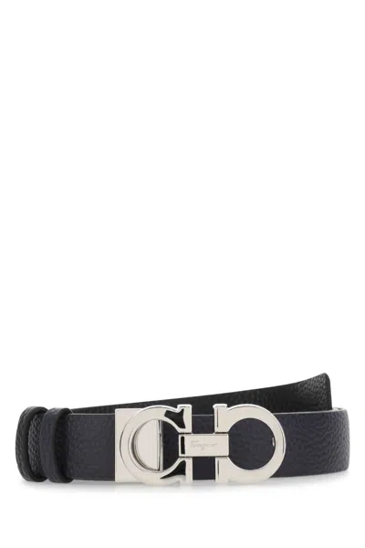 Ferragamo Mirtonero Belt In Black