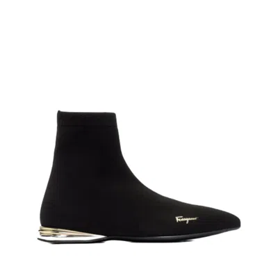 Pre-owned Ferragamo Missy Women's Sneakers Black