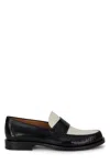 Ferragamo Fillmore Embossed Moccasin Loafers In 001