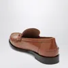 Ferragamo Moccasin With Chain New Vara Colour Leather