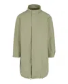 Ferragamo Mock Neck Jacket In Green