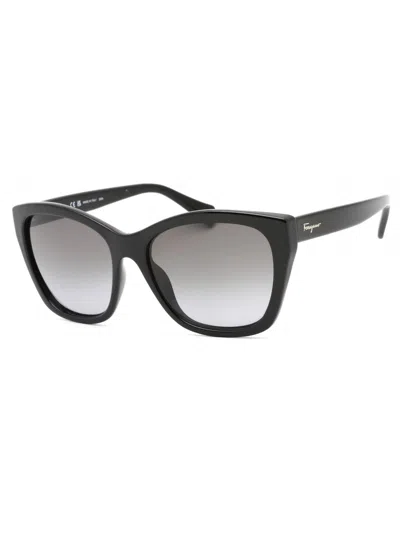 Ferragamo Modern Cat-eye Mini Sunglasses For Women In Purple