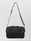 Ferragamo Modern Messenger Bag Adjustable Strap In Black