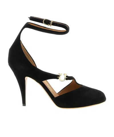 Ferragamo 'molly' Sandals In Black